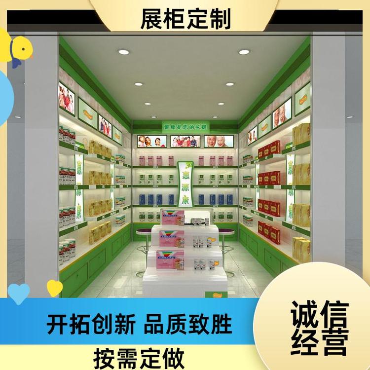 农产品展示柜装饰工程 设计与施工的全流程解决方案
